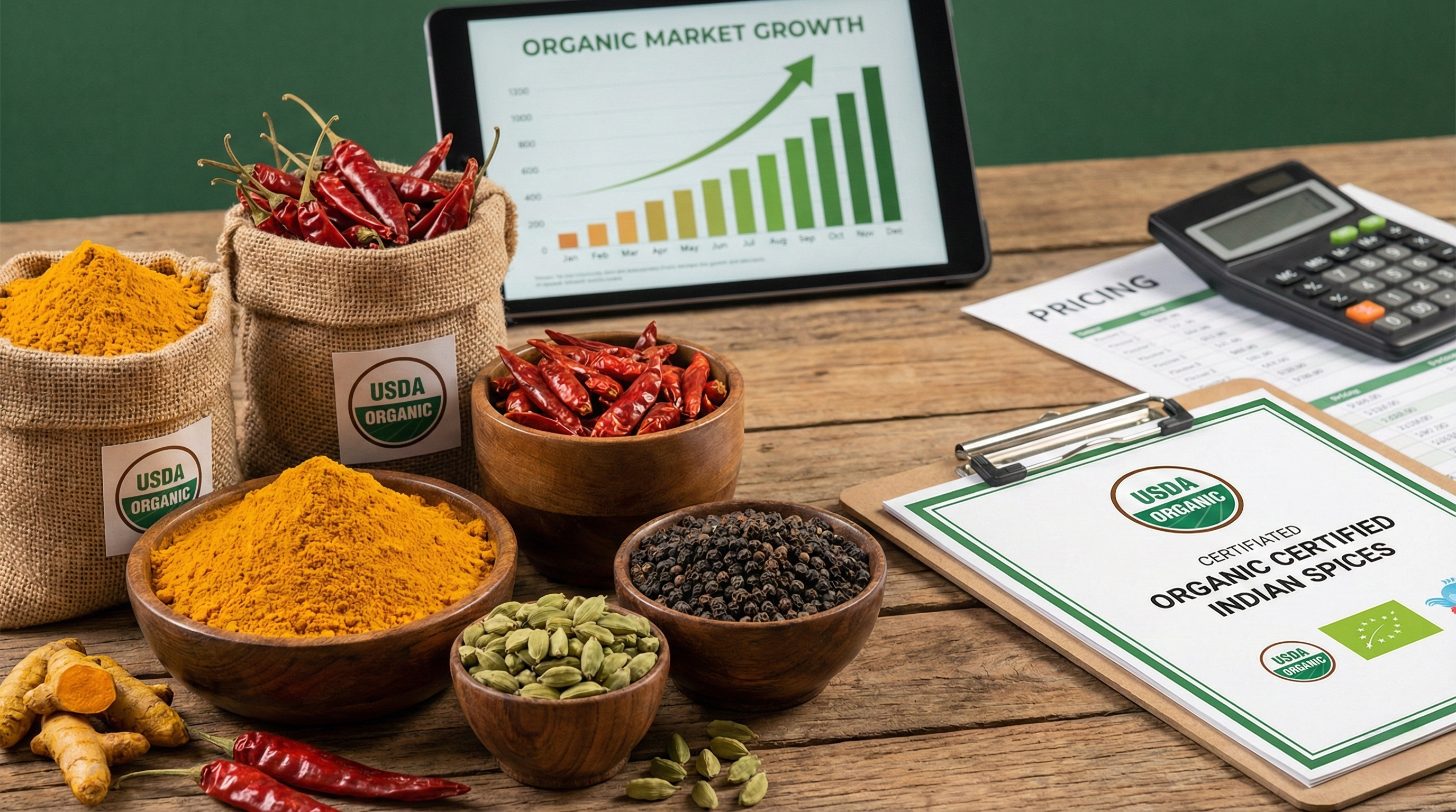 The Business Case for Importing Organic Spices from India