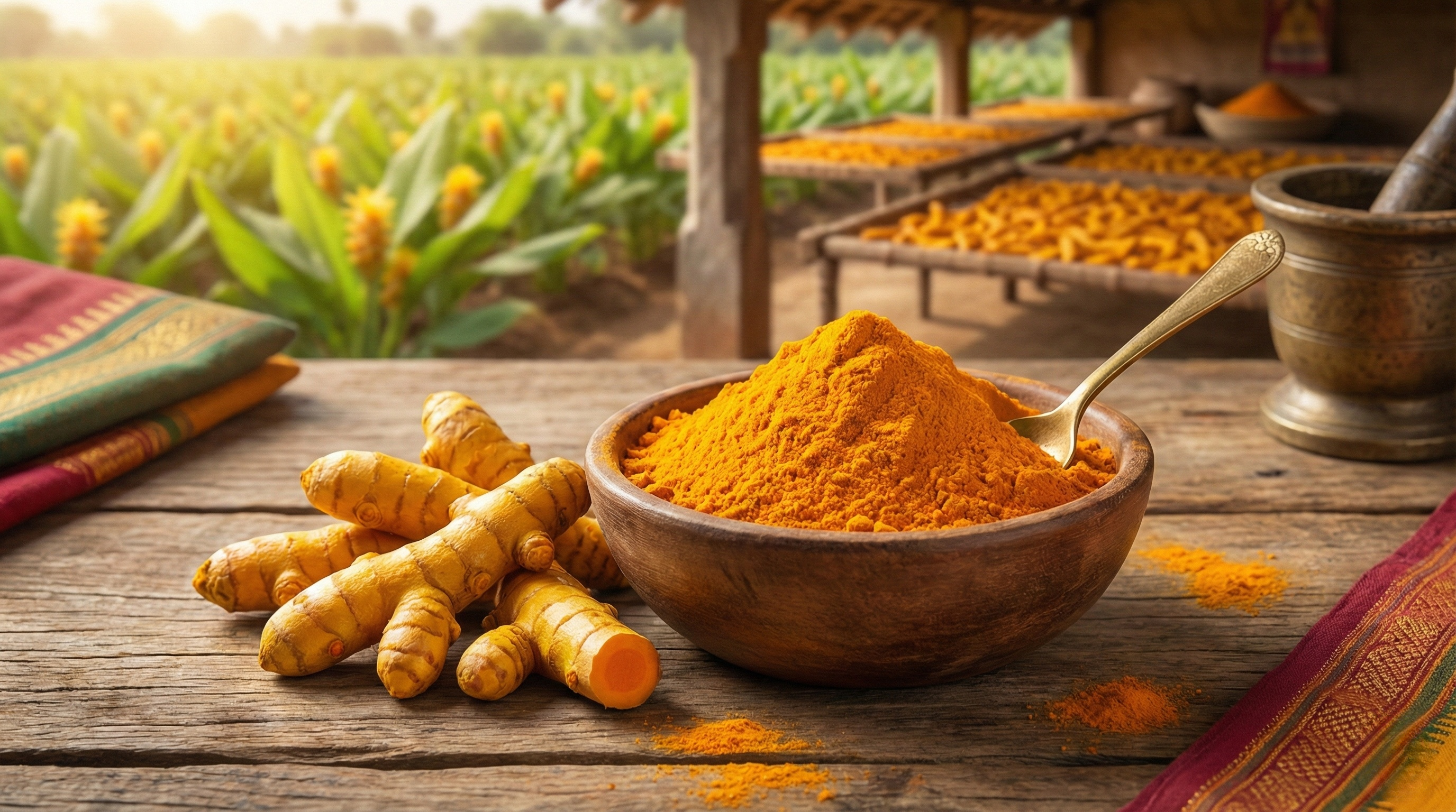 Turmeric: The Golden Spice and Its Supply Chain Secrets