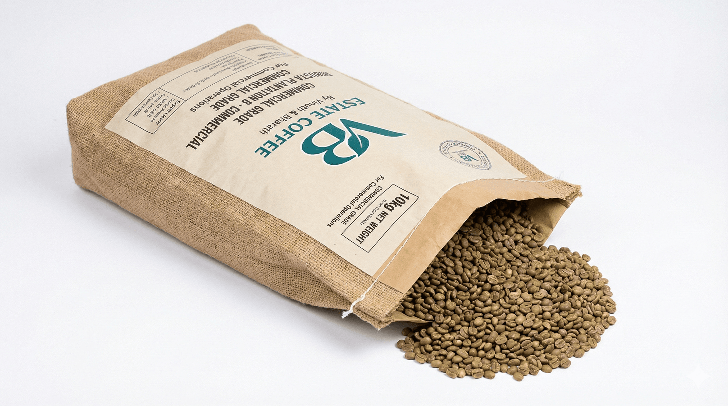 Robusta Screen 15 (B Grade) - Green - Indian Coffee Export | VB Exports